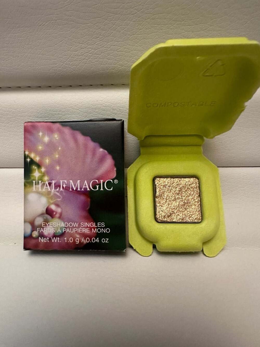 Half Magic Sparkle Duochrome Chameleon Color Eyeshadow Single 1.0g